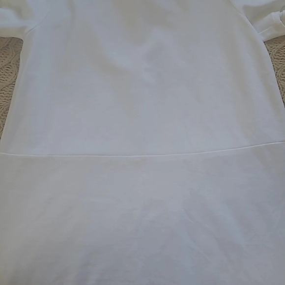 Eileen Fisher White Tencel Knit Dress - Size PP (2/4) - Picture 4 of 7